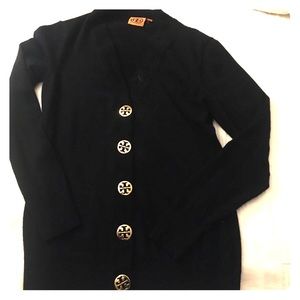 Tory Burch Navy Cardigan